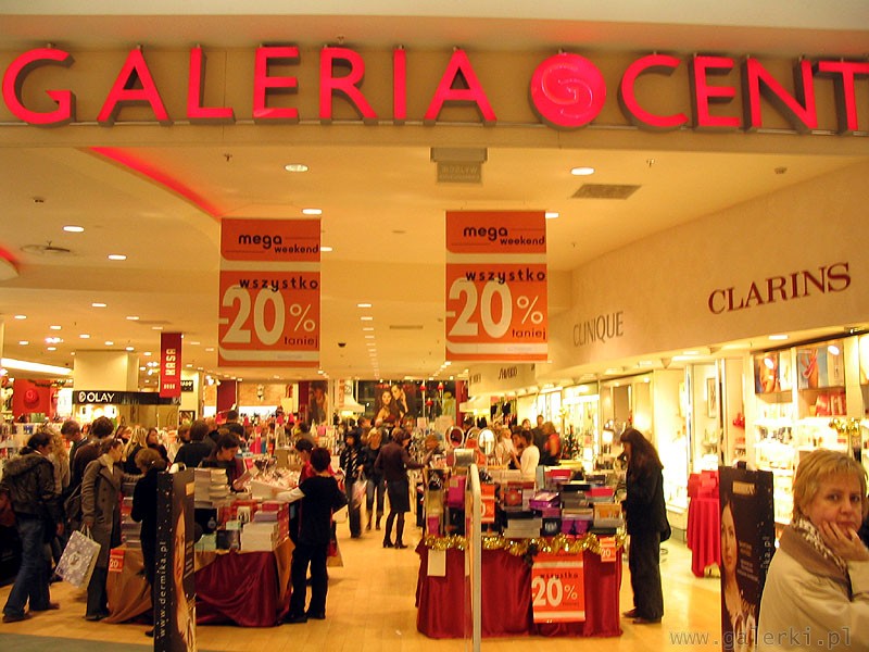 Galeria Centrum - marka rozpoznawana przez każdego. Perfumeria - kosmetyki Clinique, ...