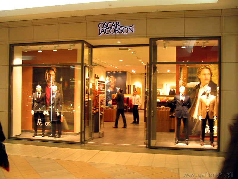 Oscar Jacobson - ekskluzywne ubrania i buty męskie. Nazwa sklepu pochodzi od nazwiska ...