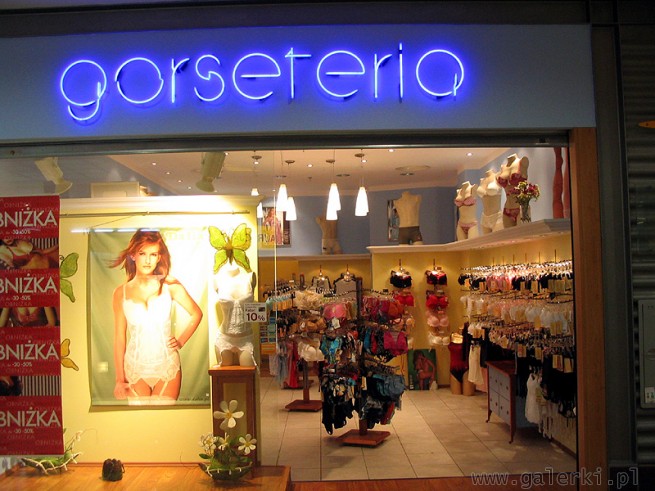 GORSETERIA - sklepy z bielizną